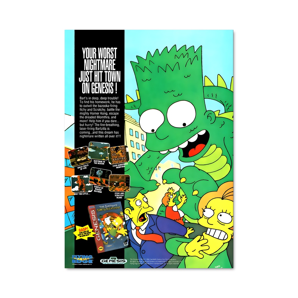 Poster Dragons de la Génèse